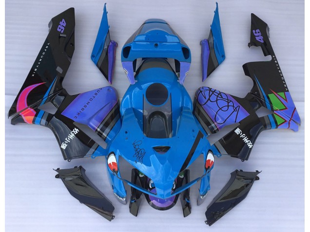 Requin Bleu 05-06 Honda CBR600RR Carénage Requin Bleu 05-06 Honda CBR600RR Carénage
