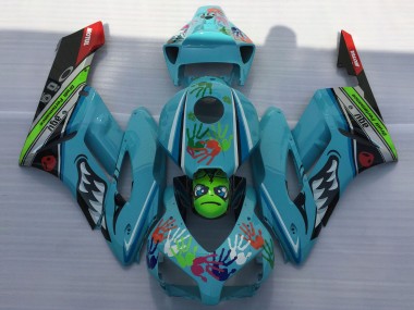 Requin Bleu Clair 04-05 Honda CBR1000RR Carénage
