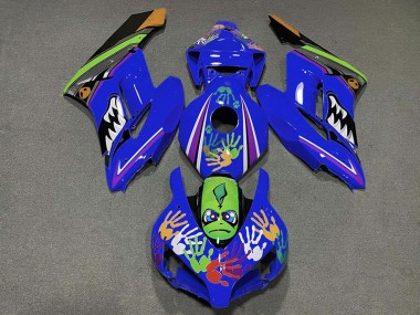 Requin Bleu Foncé 04-05 Honda CBR1000RR Carénage
