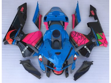 Requin Bleu & Rose 05-06 Honda CBR600RR Carénage