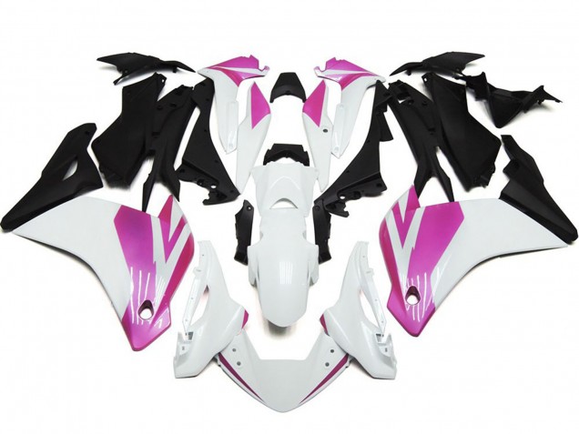 Rose & Blanc Brillant 11-14 Honda CBR250RR Carénage Rose & Blanc Brillant 11-14 Honda CBR250RR Carénage
