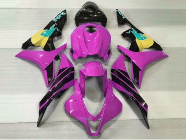 Rose & Bleu Sarcelle Taureau 07-08 Honda CBR600RR Carénage