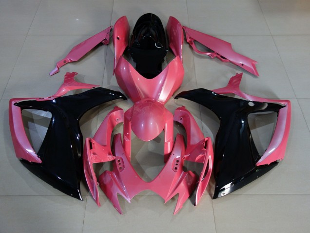Rose Brillant 06-07 Suzuki GSXR 600-750 Carénage Rose Brillant 06-07 Suzuki GSXR 600-750 Carénage