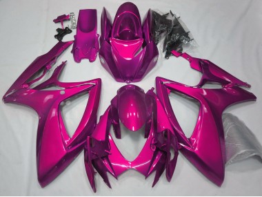 Rose Brillant Uni 06-07 Suzuki GSXR 600-750 Carénage