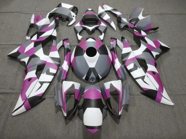 Rose Camo Uni 08-16 Yamaha R6 Carénage