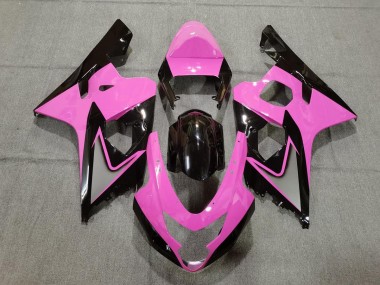 Rose Clair & Noir 04-05 Suzuki GSXR 600-750 Carénage