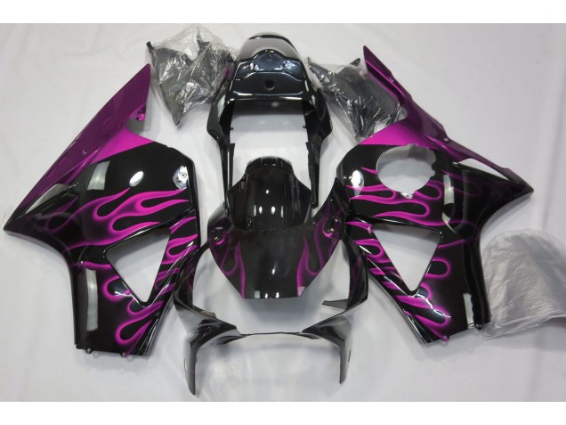 Rose Flamme 02-03 Honda CBR954RR Carénage Rose Flamme 02-03 Honda CBR954RR Carénage