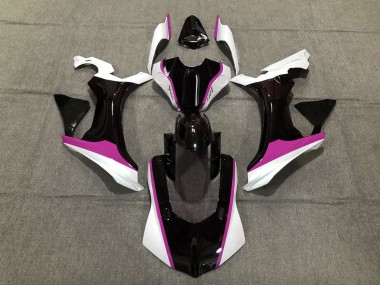 Rose Noir & Blanc 15-19 Yamaha R1 Carénage