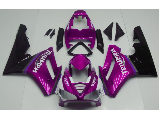 Rose Vif Brillant 09-12 Triumph Daytona 675 Carénage Rose Vif Brillant 09-12 Triumph Daytona 675 Carénage