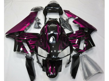 Rose Vif Flamme 03-04 Honda CBR600RR Carénage