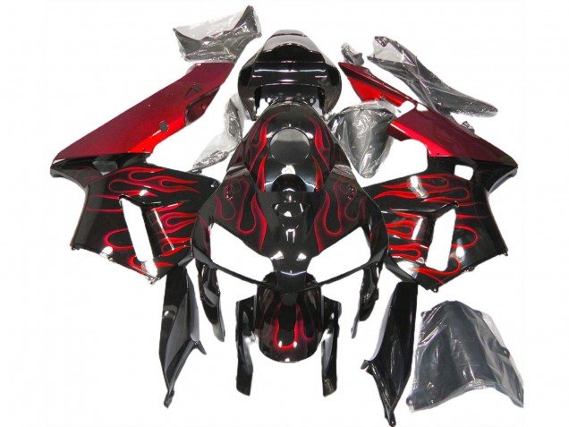 Rosso Fiamma 05-06 Honda CBR600RR Carénage Rosso Fiamma 05-06 Honda CBR600RR Carénage