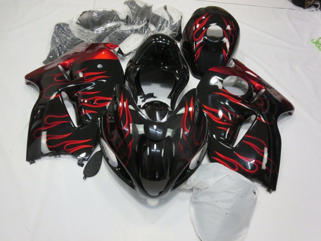Rosso Fiamma 97-07 Suzuki GSXR 1300 Carénage Rosso Fiamma 97-07 Suzuki GSXR 1300 Carénage