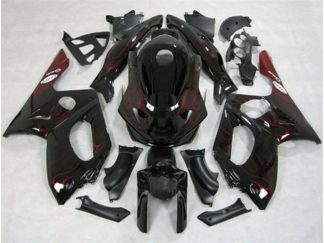Rosso Fiamma 98-07 Yamaha YZF600 Carénage