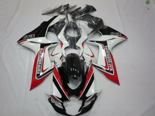 Rouge Blanc & Noir 11-24 Suzuki GSXR 600-750 Carénage Rouge Blanc & Noir 11-24 Suzuki GSXR 600-750 Carénage