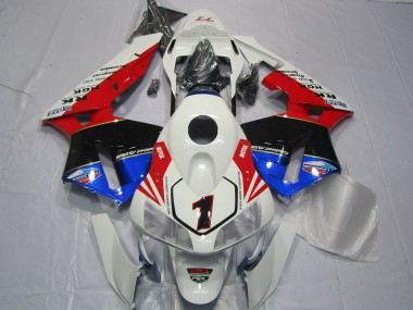 Rouge Blanc Noir & Bleu 03-04 Honda CBR600RR Carénage