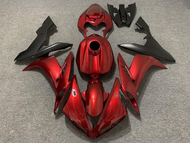 Rouge Bonbon 04-06 Yamaha R1 Carénage Rouge Bonbon 04-06 Yamaha R1 Carénage