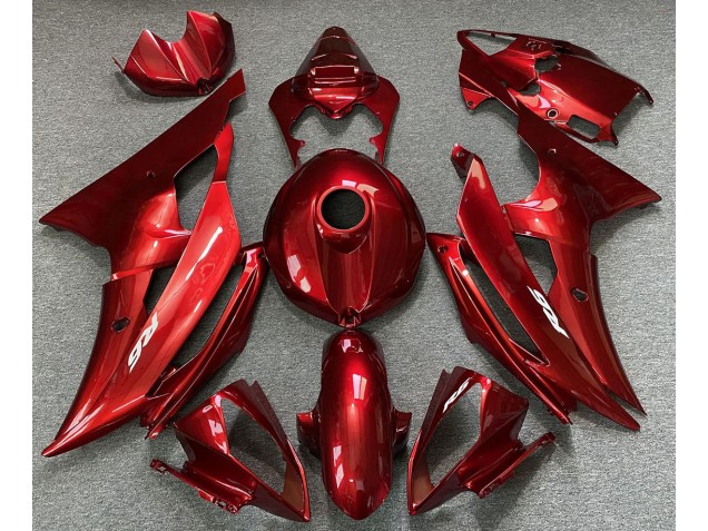 Rouge Bonbon 08-16 Yamaha R6 Carénage Rouge Bonbon 08-16 Yamaha R6 Carénage