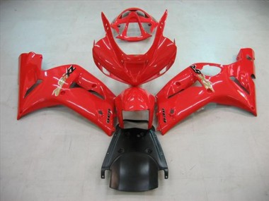 Rouge Brillant 03-04 Kawasaki ZX6R Carénage