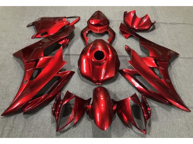Rouge Brillant 06-07 Yamaha R6 Carénage