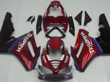 Rouge Brillant 09-12 Triumph Daytona 675 Carénage