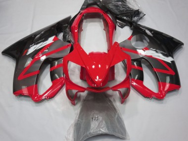 Rouge Brillant & Gris 04-07 Honda CBR600 F4i Carénage