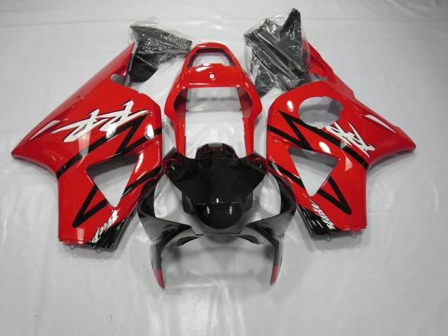 Rouge Brillant & Noir 02-03 Honda CBR954RR Carénage Rouge Brillant & Noir 02-03 Honda CBR954RR Carénage