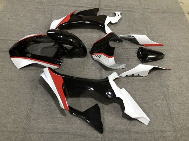 Rouge Brillant Noir & Blanc 15-19 Yamaha R1 Carénage