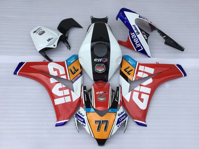 Rouge Elf 08-11 Honda CBR1000RR Carénage Rouge Elf 08-11 Honda CBR1000RR Carénage