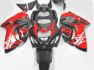Rouge & Gris 08-20 Suzuki GSXR 1300 Carénage