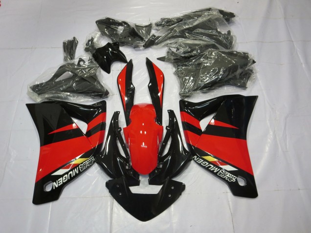 Rouge & Noir 11-14 Honda CBR250RR Carénage Rouge & Noir 11-14 Honda CBR250RR Carénage