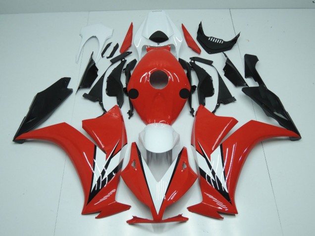 Rouge / Orange Blanc & Noir 12-16 Honda CBR1000RR Carénage Rouge / Orange Blanc & Noir 12-16 Honda CBR1000RR Carénage