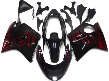 Rouge Profond Flamme 96-07 Honda CBR1100XX Carénage