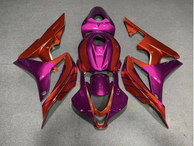 Rouge Violet 07-08 Honda CBR600RR Carénage