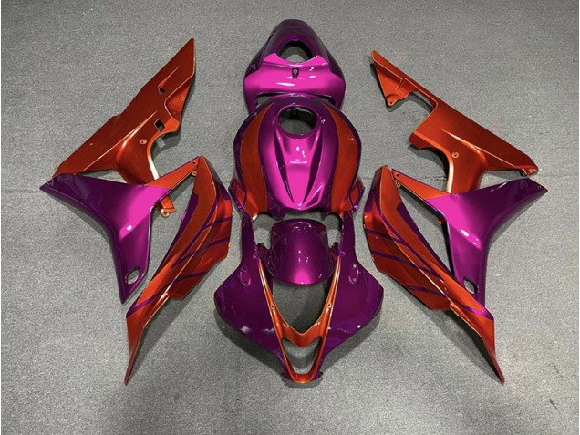 Rouge Violet 07-08 Honda CBR600RR Carénage Rouge Violet 07-08 Honda CBR600RR Carénage