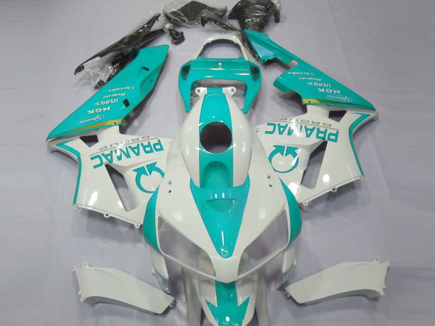 Sarcelle Personnalisée 05-06 Honda CBR600RR Carénage Sarcelle Personnalisée 05-06 Honda CBR600RR Carénage