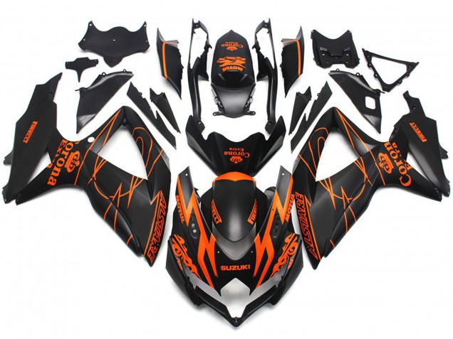 Spécial Matte Corona Personnalisé 08-10 Suzuki GSXR 600-750 Carénage Spécial Matte Corona Personnalisé 08-10 Suzuki GSXR 600-750 Carénage
