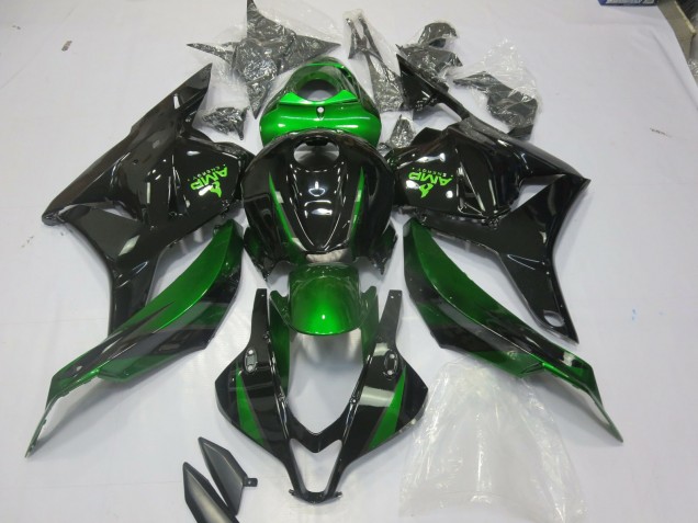 Spécial Vert Brillant Noir 09-12 Honda CBR600RR Carénage Spécial Vert Brillant Noir 09-12 Honda CBR600RR Carénage