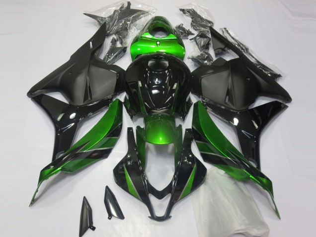 Spécial Vert Noir Mat 09-12 Honda CBR600RR Carénage Spécial Vert Noir Mat 09-12 Honda CBR600RR Carénage