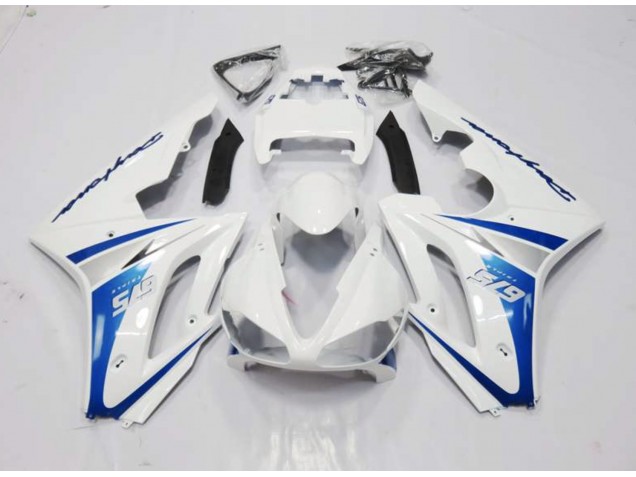 Style Blanc & Bleu 06-08 Triumph Daytona 675 Carénage