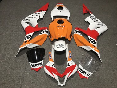 Style Blanc Repsol 07-08 Honda CBR600RR Carénage