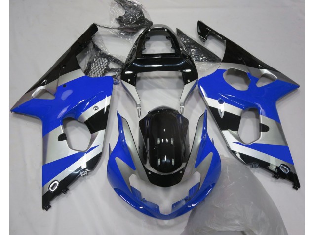 Style Bleu Argent OEM 00-02 Suzuki GSXR 1000 Carénage Style Bleu Argent OEM 00-02 Suzuki GSXR 1000 Carénage