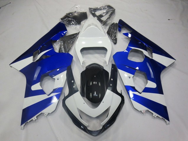 Style Bleu Blanc OEM 04-05 Suzuki GSXR 600-750 Carénage Style Bleu Blanc OEM 04-05 Suzuki GSXR 600-750 Carénage