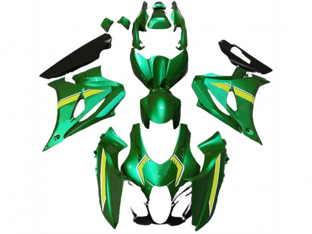 Style De Crosse Vert 17-23 Suzuki GSXR 1000 Carénage Style De Crosse Vert 17-23 Suzuki GSXR 1000 Carénage