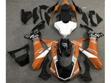 Style De Logo Orange Brillant 15-19 Yamaha R1 Carénage