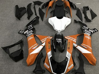 Style De Logo Orange Brillant 15-19 Yamaha R1 Carénage