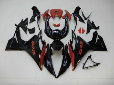 Style Noir Brillant 13-16 Triumph Daytona 675 Carénage