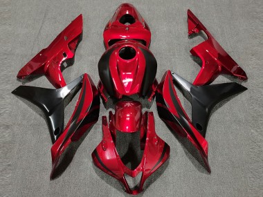 Style Rouge Foncé OEM 07-08 Honda CBR600RR Carénage