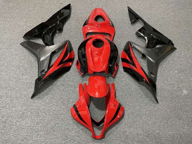 Style Rouge OEM & Gris 07-08 Honda CBR600RR Carénage