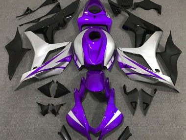 Style Violet & Argent OEM 07-08 Honda CBR600RR Carénage