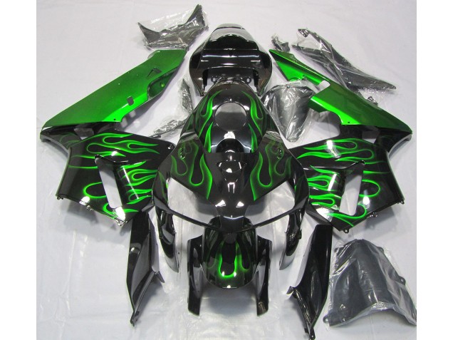 Verde Vibrante Fiamma 05-06 Honda CBR600RR Carénage Verde Vibrante Fiamma 05-06 Honda CBR600RR Carénage